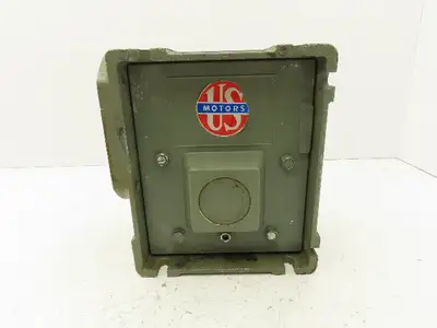 US Motors Torqube QC Gearbox 5:1 Reducer 350 RPM 4.2Hp LH 56C 700 In-Lbs