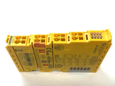 USED BECKHOFF TWINSAFE ETHERCAT 4-CHANNEL DIGITAL INPUT TERMINAL, 24VDC