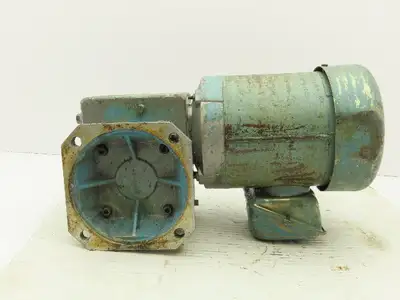 Electra Motors Dresser CK143TW 217RY Gearmotor 1Hp 460V 3PH 25:1 Reducer 69 RPM