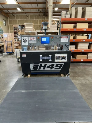 Used PILLAR MACHINE H49-7 Throughfeed boring and boring/dowel-inserting machines California US | MachineryMax #1320492