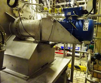 (2) GFT H-10 peeler centrifuges, 316L SS.