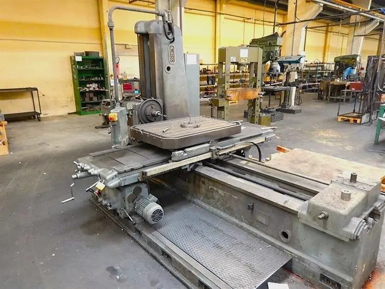 Used PBR X: 1300 - Y: 1200 - Z: 1500 MM Horizontal Table Type Boring Mills BE | Apt International N.V #361973