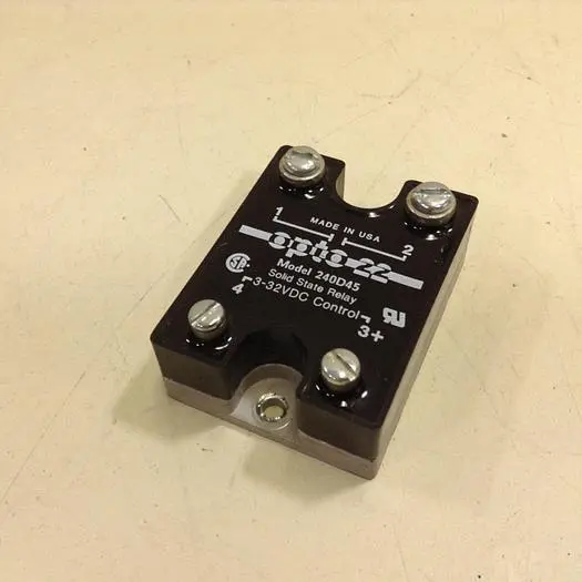 Used OPTO 22 240D45 Relays & Switches Michigan US | Ideal Machinery #595946