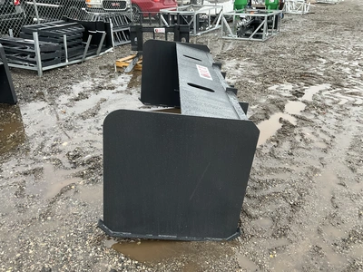 Used JCT SNOW PUSHER BOX BLADE SKID STEER ATTACHMENT Snow Removal & Equipment Michigan US | Miedema Asset Management Group #1325825