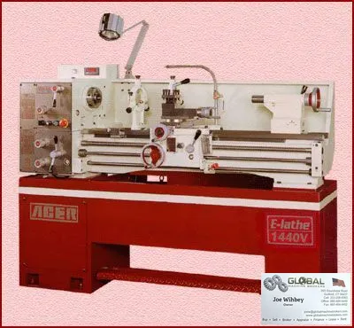 ACER E-Lathe 1440V High Speed Inverter Drive Engine Lathe