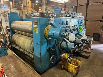 66" x 65" Staley 3 color Rotary Die Cutter