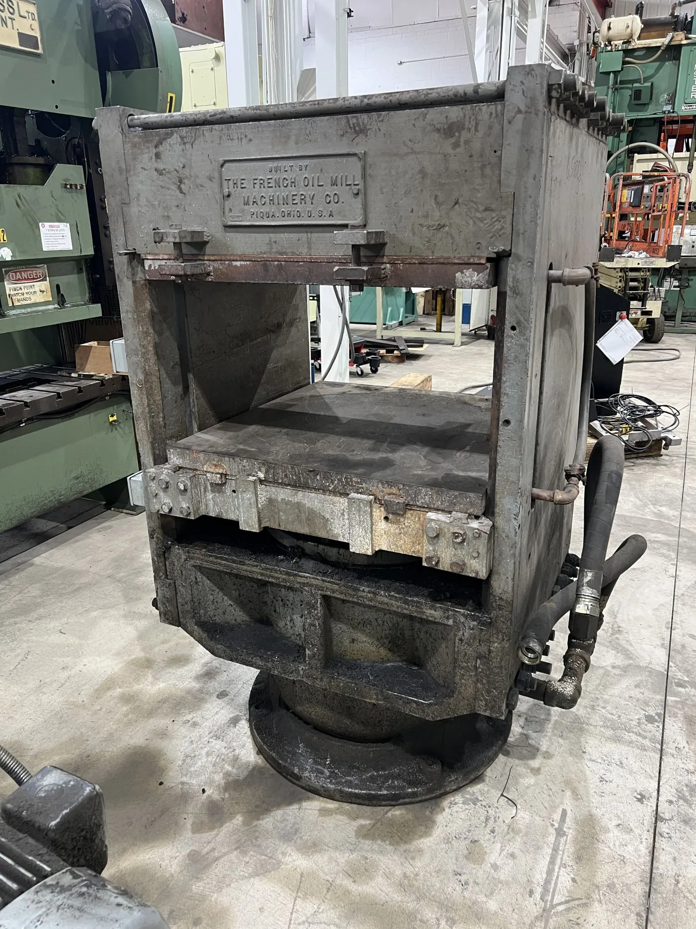 USED 1991 FRENCH OIL MILL MACHINERY COMPANY FRENCH OIL MILL MACHINERY COMPANY B5 PRESS