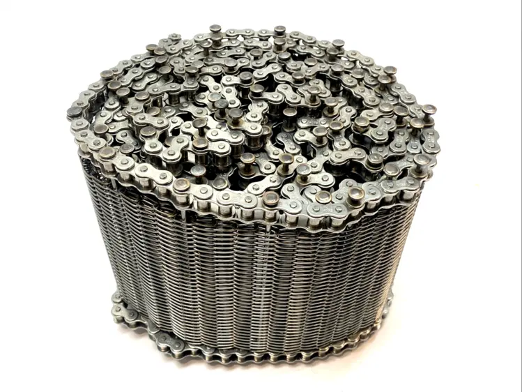 Used UNBRANDED WIRE MESH CONVEYOR BELT  10' LENGTH 2" PITCH 7-1/4" WIDTH Belts | Maverick Industrial Sales #1102301