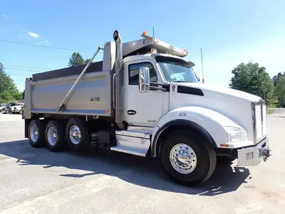 Used 2021 KENWORTH T880 Dump trucks Massachusetts US | Brookside Equipment Sales #1427779
