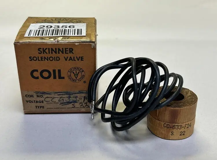 New | in-Stock SKINNER CC-633-F24 Solenoid Valves Ohio US | Surplus Asset Holdings #1225973