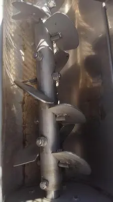 Mixer, Paddle, Continuous, 10" X 7'4", Portable, #5861450