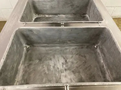 152-0404 Heritage Buffet with 2 Hot Wells and 2 Self Contained Cold Wells