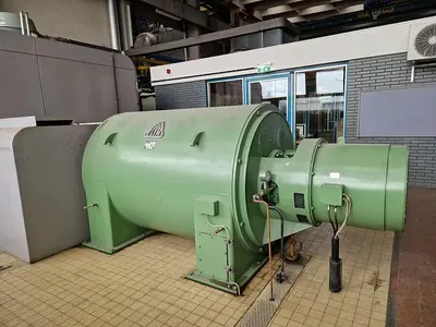 USED 1964 ELIN KR 25 STEAM TURBINE AND BOILER