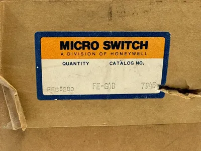 NEW HONEYWELL / MICRO-SWITCH FE-G4B CONTROL FEG4B
