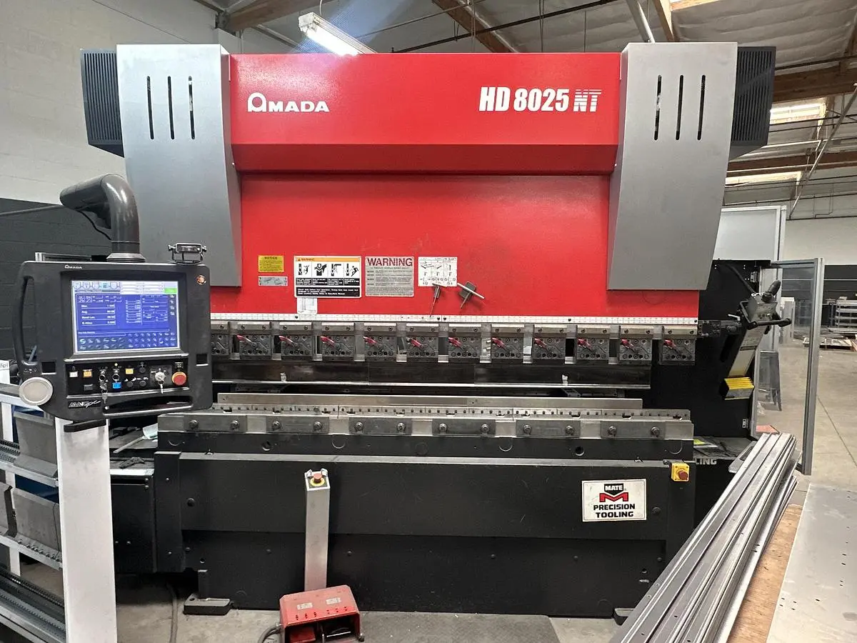 Used 2016 AMADA HDS 8025NT Press Brakes Illinois US | Revelation Machinery #1321846