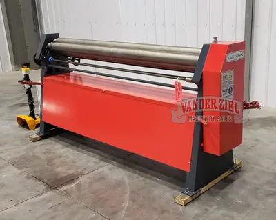 Akyapak 6' x 16 Gauge 3 Roll Initial Pinch Plate Roll