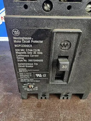 USED WESTINGHOUSE MCP13300CR
