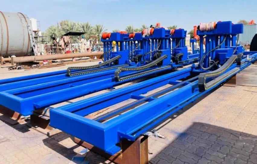 NEW MEGABORE Drill Pipe Loading