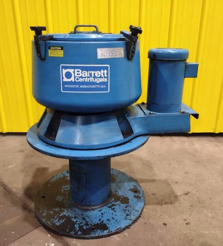 Barrett 225-F Clarifuge centrifuge, SS.