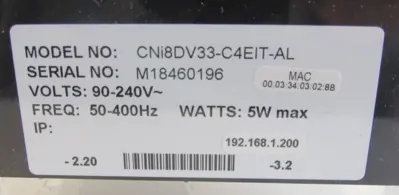 NEW OMEGA CNI8DV33-C4EIT-AL TEMPERATURE & PROCESS MONITOR CNI8DV33C4EITAL