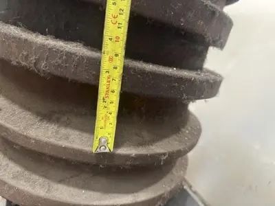 5" X 5" X 1/2" ROUNDO MODEL #R-5-S HYDRAULIC ANGLE ROLL: STOCK #23480