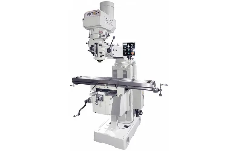 New | in-Stock VICTOR MACHINES JF-4EVS Vertical Mills | DC Brewer Machinery #919423