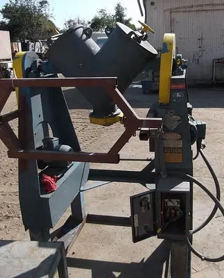 Mixer, V-Type, 1 CF, S/st, PK, Intensifier Bar, #S740041