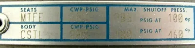 NEW JAMESBURY 3-7150-31-2236-MTT-1 BALL VALVE 3" 37150312236MTT1