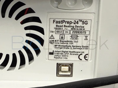 New | in-Stock MP Biomedicals FastPrep-24 5G Homogenizers Missouri US | BioLabTek #1547028