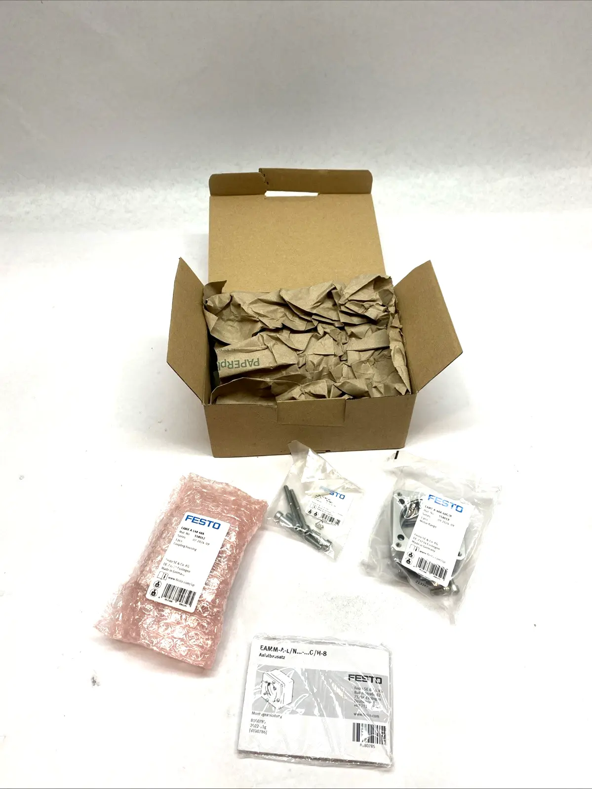 NEW FESTO AXIAL KIT MOTOR TO AXIS COUPLING L48/60H 12.5NM 1456611