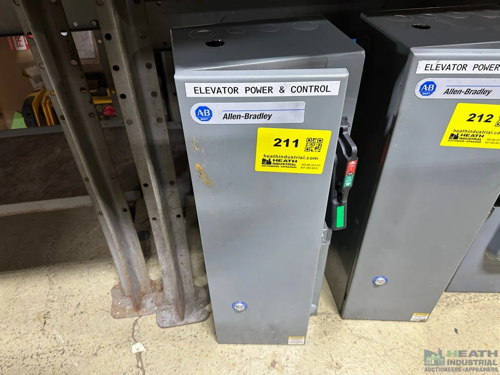 Used _UNKNOWN_ ALLEN BRADLEY ENCLOSURE AND CONTROL PANEL Electrical Panels Illinois US | Heath Industrial Auction Services #1549848