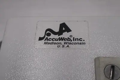 AccuWeb Inc EVO 150 COMPLETE WEB GUIDE SYSTEM WITH RED LION SCREEN STOCK 5120