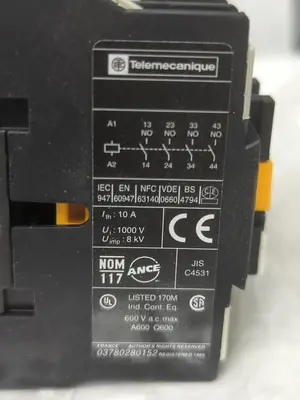 New | in-Stock TELEMECANIQUE CA2DN40G6 Miscellaneous Equipment (Electrical & Power) | Surplus Asset Holdings #1201846