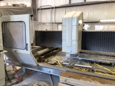 Used 2015 BAVELLONI EGAR 450-4 CNC Routers Michigan US | All Used Stone Equipment #1568635