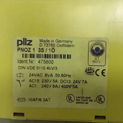 USED PILZ PNOZ13S/1O