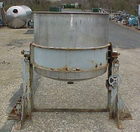 Used BAEUERLE  MORRIS TILTING TANK PERCOLATION TANK Stainless Steel Tanks New Jersey US | Champion Trading Corporation #424553