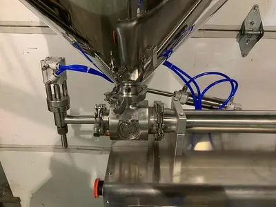 DEMO 120ML Table Top Pneumatic Piston Filler Model DGF-B
