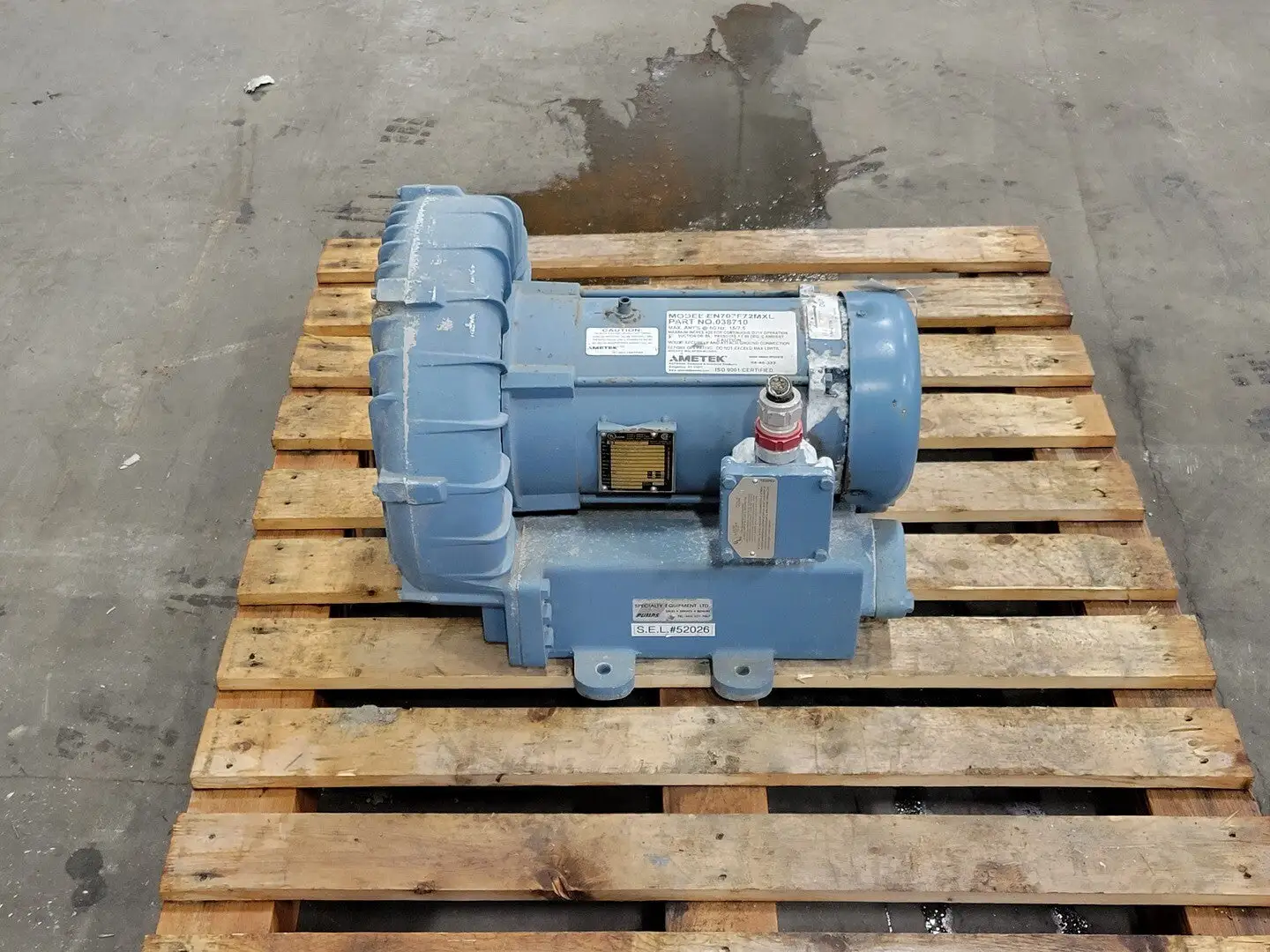 USED AMETEK EN707F72MXL