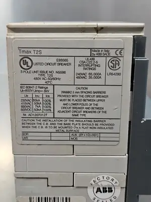 USED ABB Tmax T2S