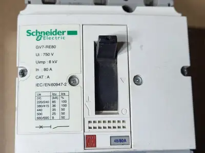 USED SCHNEIDER ELECTRIC GV7-RE80