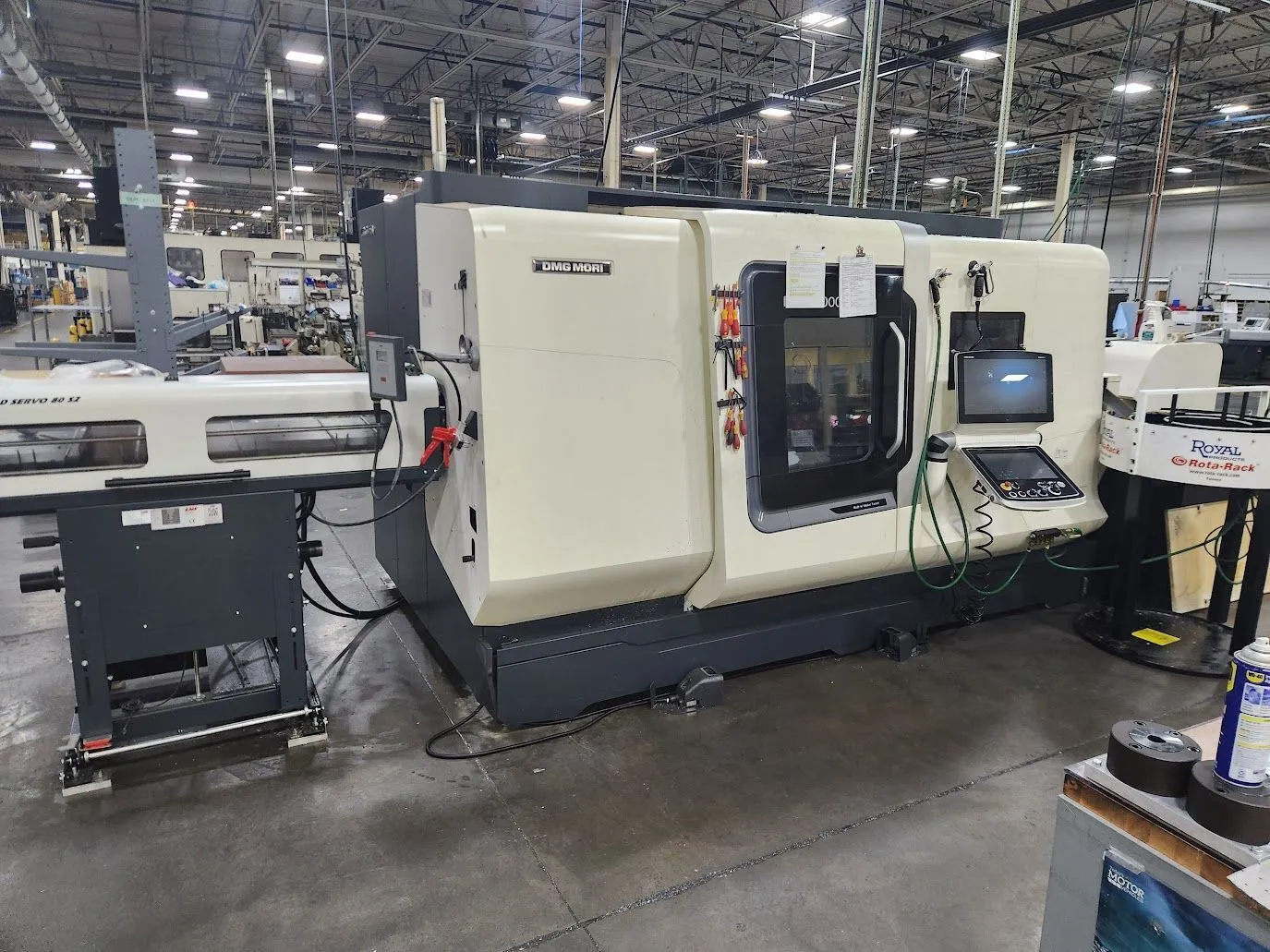 DMG MORI NZX 2000S T3Y3 CNC MULTI TASKING CENTER WITH BAR FEED AND HIGH PRESSURE COOLANT