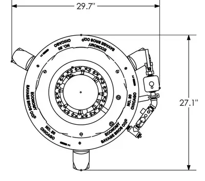 SAVAGE #20 Gas Candy Stove | Harvest Equipment and Fabrication Inc (2)