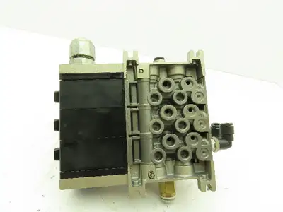 SMC VFR2100-5FZ Pneumatic Air Directional Control Spool Valve Manifold 24VDC