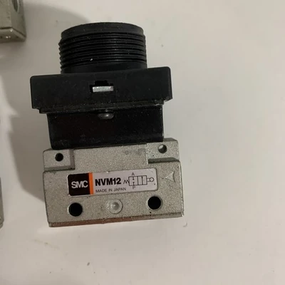 SMC Corp. NVM13 Mechanical Valve (Lot of 3) NVM12 (Lot Of 1) 4 Total