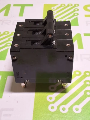 FUJI ELECTRIC CP53BS/30 CIRCUIT PROTECTOR CP53B-1S030 3 POLE 30A