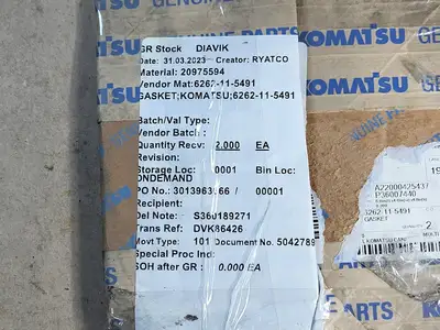 NEW KOMATSU 6262-11-5491