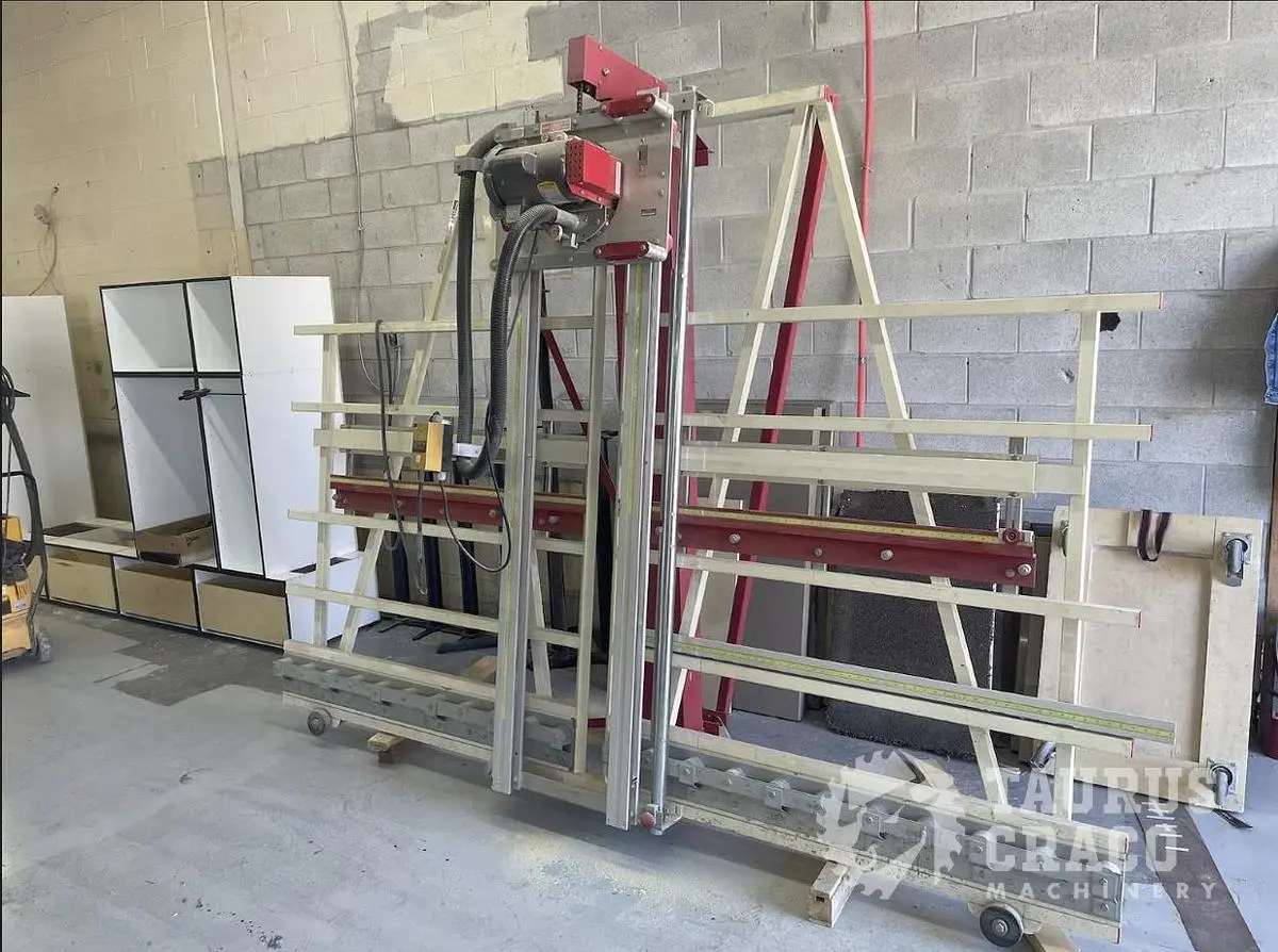 Used SAFETY SPEED 7400 VERTICAL PANEL SAW Woodworking Panel Saws Ontario CA | Taurus Craco Machinery Inc #1321435