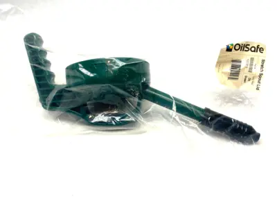 NEW OILSAFE STRETCH SPOUT LID, DARK GREEN