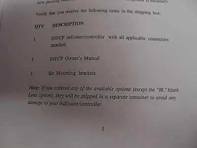 Newport Electronics Infinity C Process Panel Meter Panel Meters | ANACAPA EQUIPMENT BROKERS, INC (3)