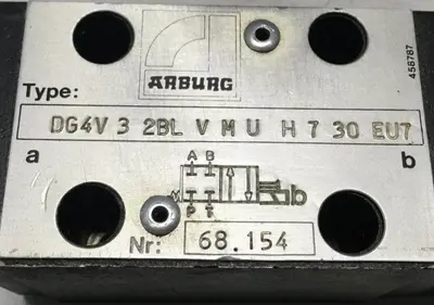 Used ARBURG DG4V 3 2BL V M U H 7 30 EU7 Valves/Fittings Michigan US | Ideal Machinery #589124